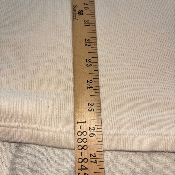 VTG‎ Disney Winnie The Pooh & Piglet Shirt Cream Embroidered Long Sleeve Waffle - Picture 9 of 9